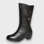 Damboots med mellanhögt skaft och dekorativ detalj