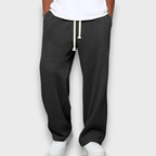 Herrjoggers med dragsko och avslappnad passform