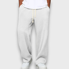 Herrjoggers med dragsko och avslappnad passform