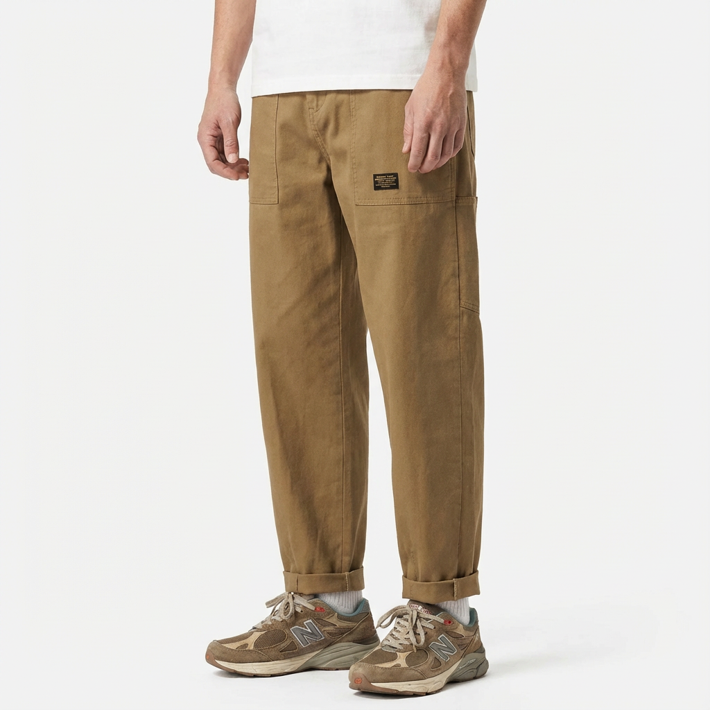 Cargobyxor med avslappnad passform för herr