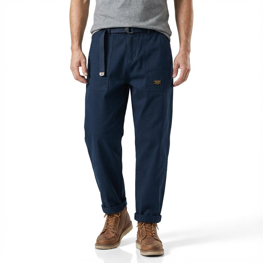 Cargobyxor med avslappnad passform för herr