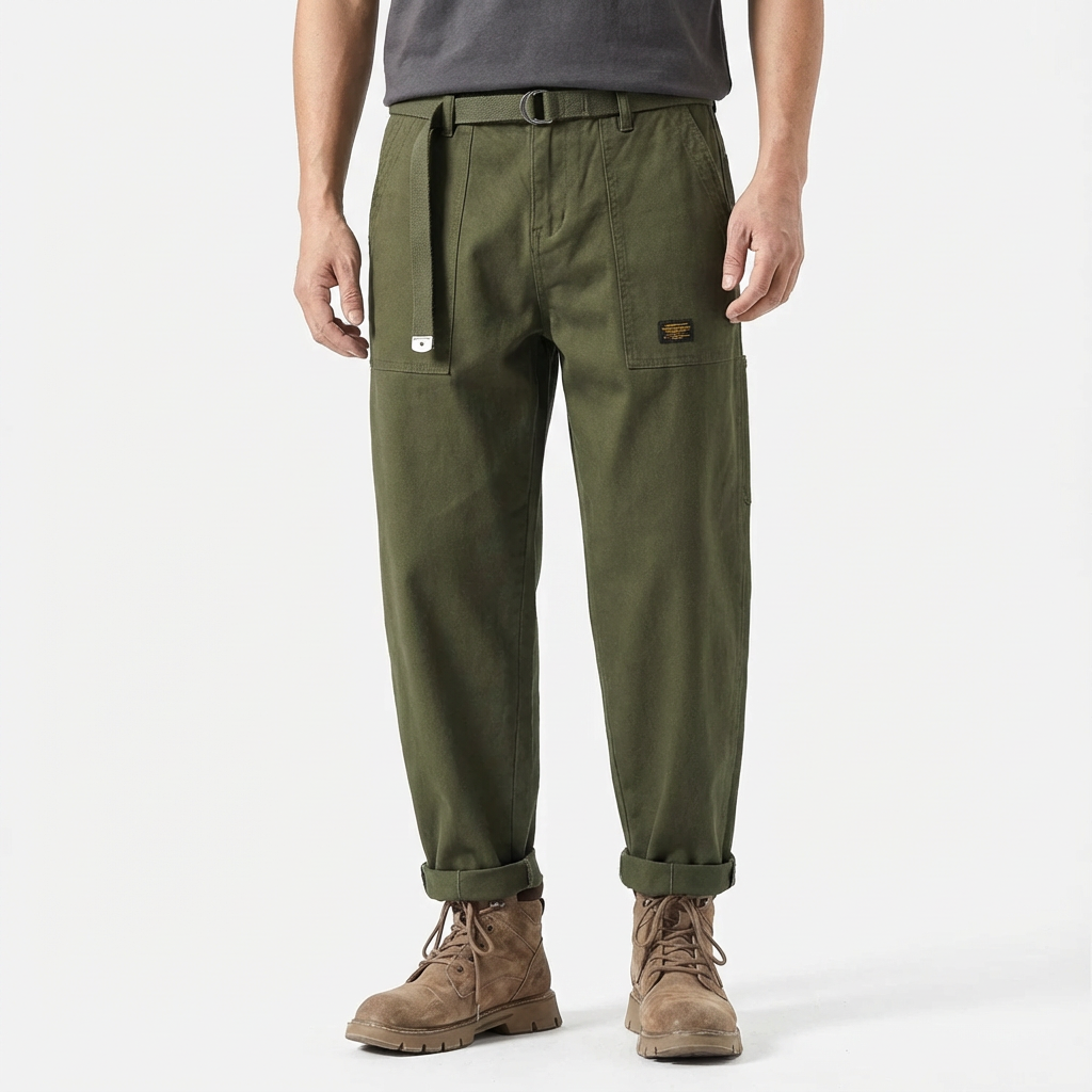 Cargobyxor med avslappnad passform för herr