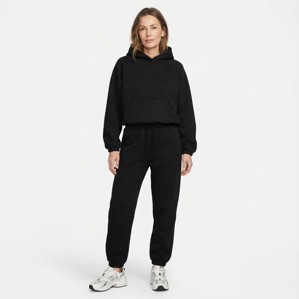 Dam Avslappnat Lounge Set i Två Delar