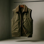 Herr Ärmlös Västsjacka med Dragkedja