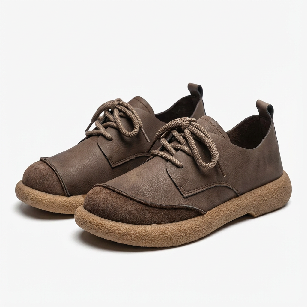 Herr Lågskurna sneakers med snörning i heritage-stil