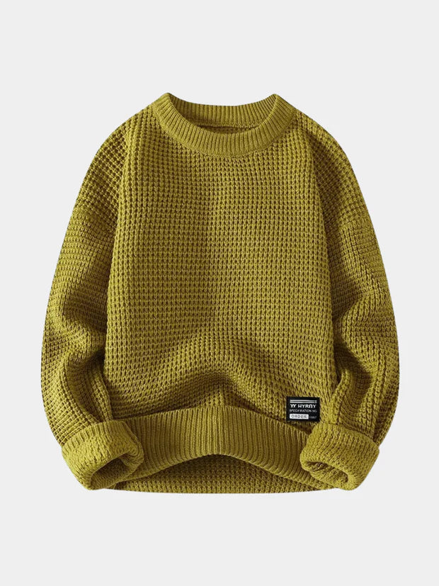 Herr Mjuk Stickad Tröja | Medium