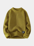 Herr Mjuk Stickad Tröja | Medium