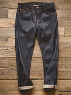 Herr Retroinspirerade Jeans med Rak Passform