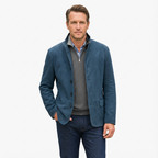 Herr Skräddarsydd Jacka med Knäppning