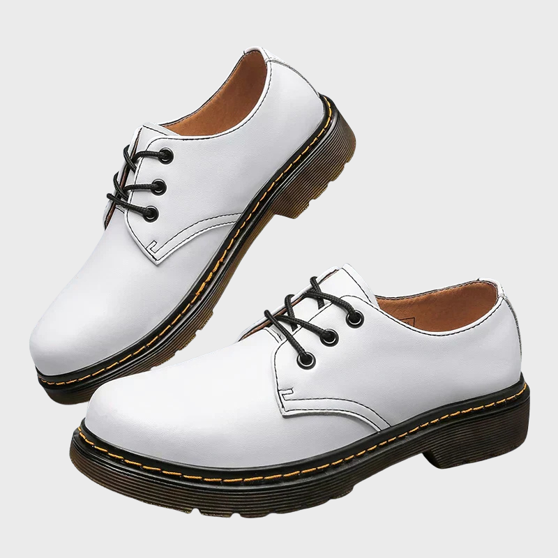 Herrskor med snörning och robust sula