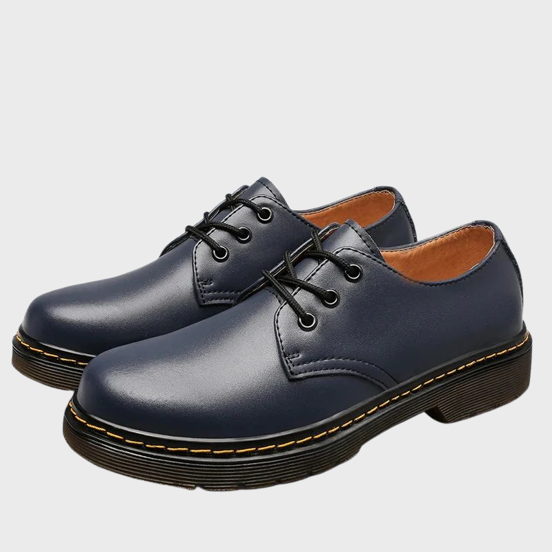 Herrskor med snörning och robust sula