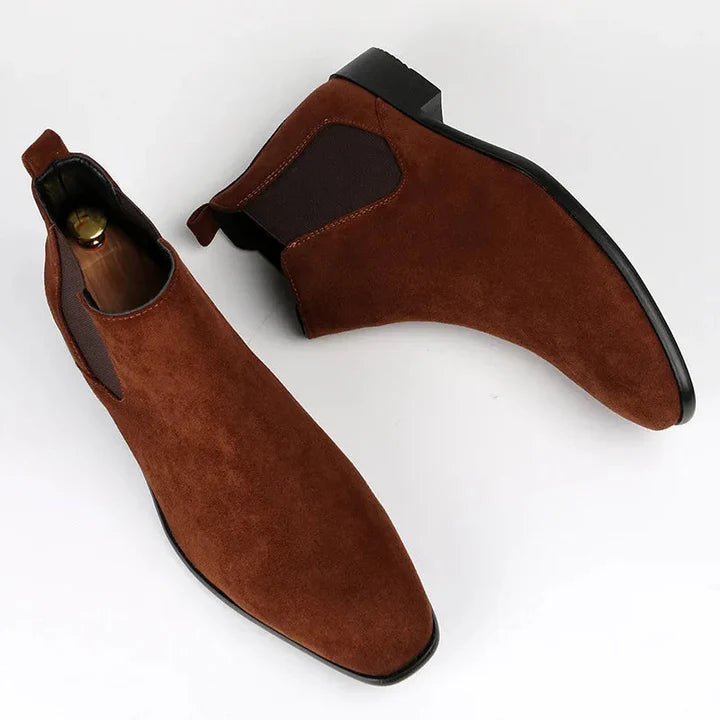 Stilrena slip-on Chelsea boots för herr