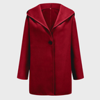 Lång damjacka med modern silhuett