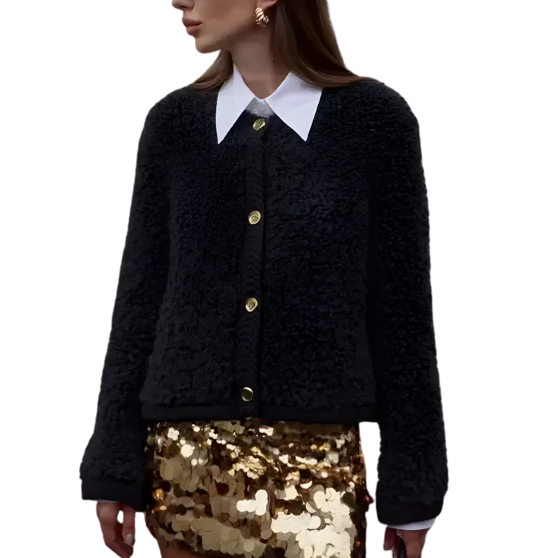 Damjacka med kort modell och mjuk yta