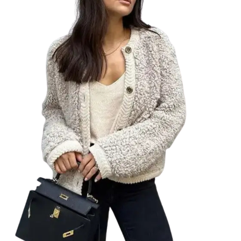 Damjacka med kort modell och mjuk yta