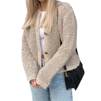 Damjacka med kort modell och mjuk yta