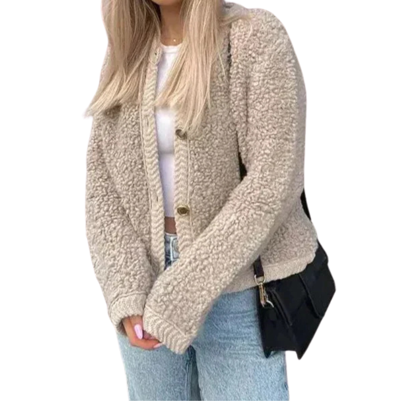 Damjacka med kort modell och mjuk yta