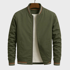 Klassisk herrjacka med randig krage