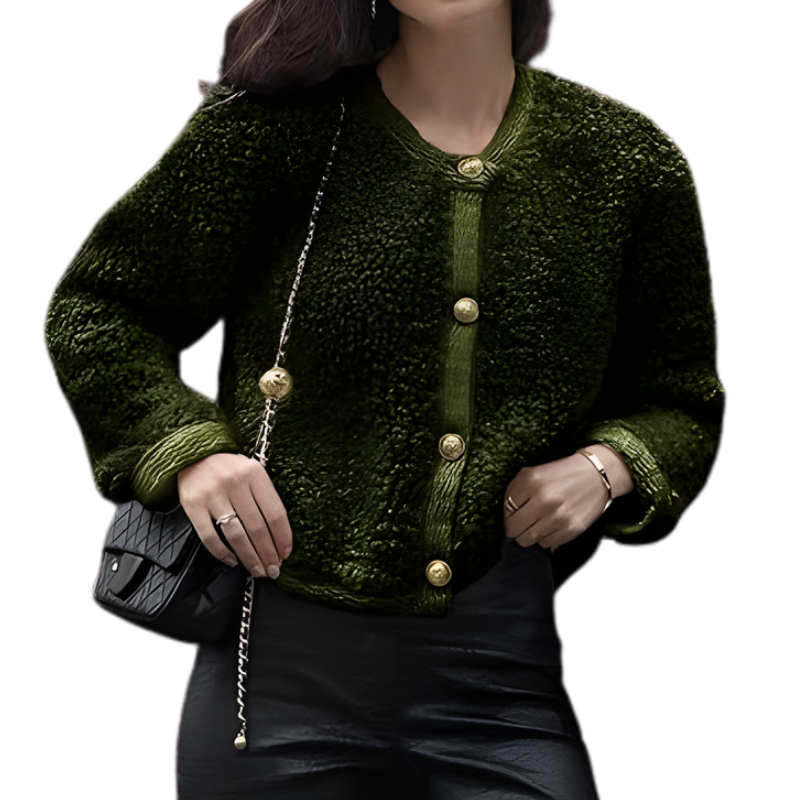 Damjacka med kort modell och mjuk yta