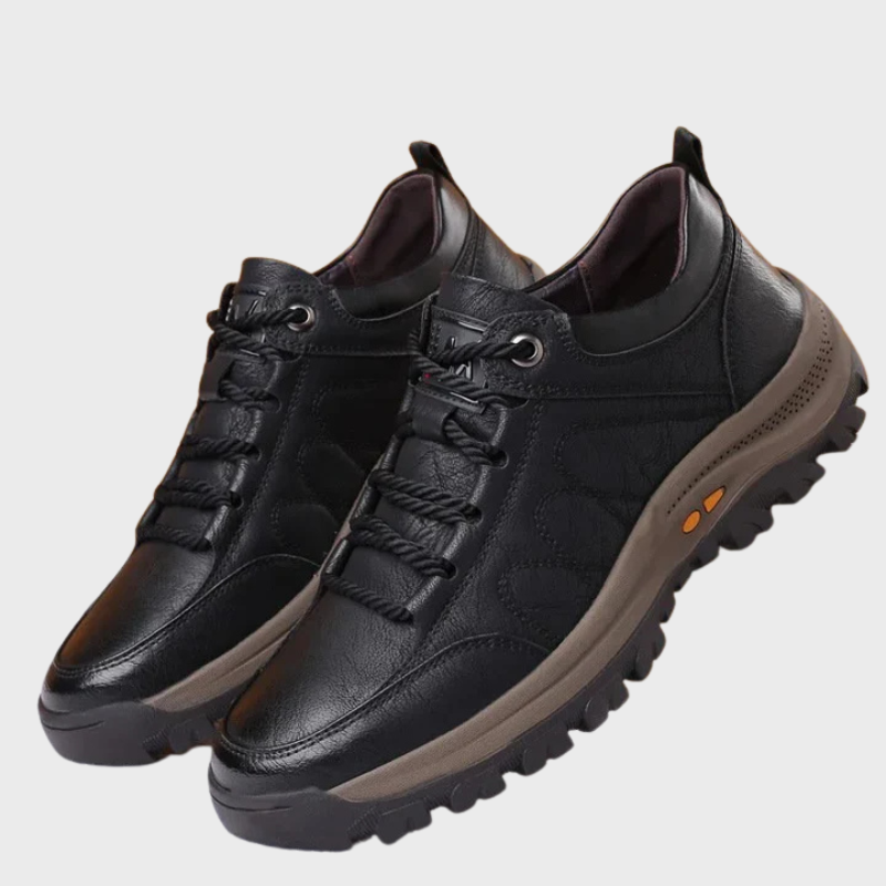 Herrskor med snörning och stötdämpande sula