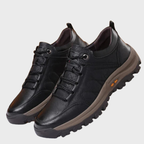 Herrskor med snörning och stötdämpande sula