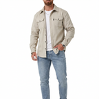 Casual Skjorta med Lång Ärm och Knäppning för Herr