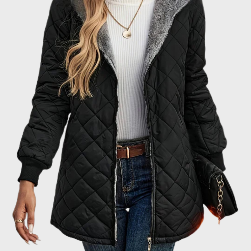 Vinterjacka med mjuk insida